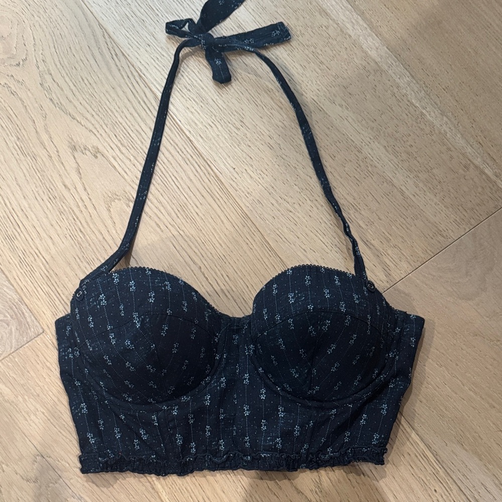 Aerie Charcoal Bralette